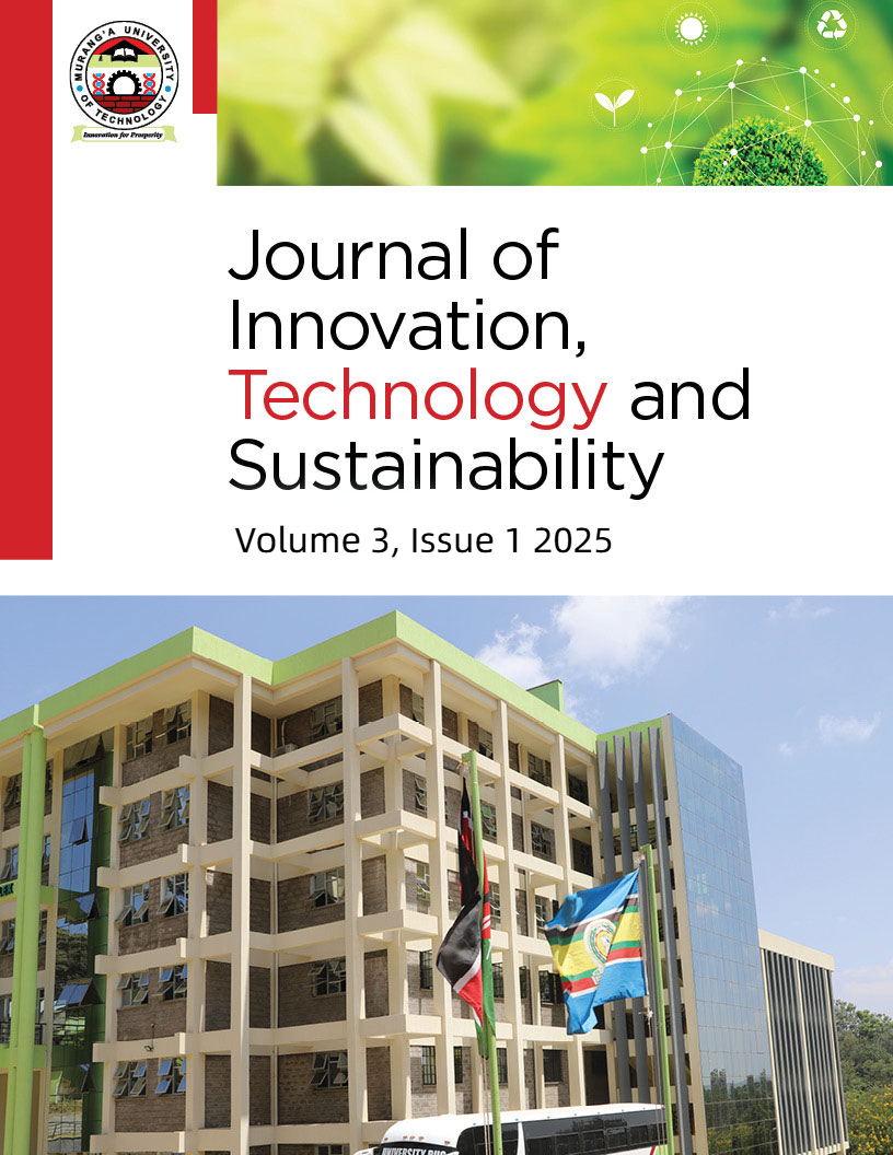 					View Vol. 3 No. 1 (2025): Journal of Innovation, Technology and Sustainability
				